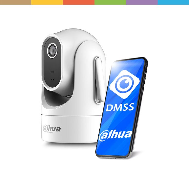 Installed CCTV security camera for site monitoring